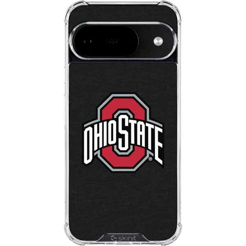 Ohio State University OSU Buckeyes Black Google Pixel 10 Clear Case